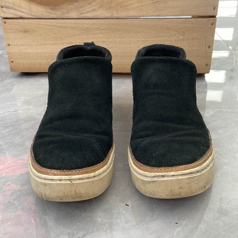 Women's TOMS Paxton Suede Slip On Shoe With Tassel Size 8 - Picture 2 of 12